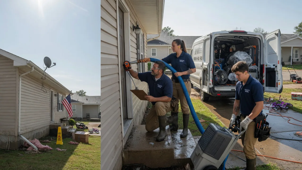Ceiling Water Damage Restoration in Jeffersonton, VA near me